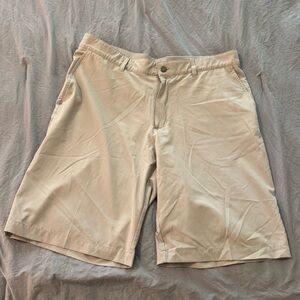 Adidas Hybrid Material Golf Shorts Gray Size‎ 36 10” Inseam